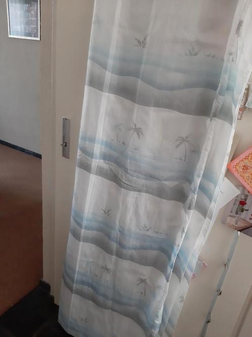 Douchegordijn 220x180 cm - Palmboom Design, Huis en Inrichting, Stoffering | Gordijnen en Lamellen, Zo goed als nieuw, 150 tot 200 cm