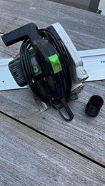 Festo Invalzaag met Geleiderail FS 1400, Doe-het-zelf en Verbouw, Ophalen, Gebruikt, Invalzaag, 600 tot 1200 watt