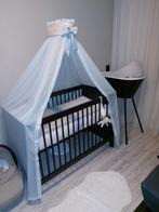 Prachtig hemeltje babykamer blauw met beige en goud, Ophalen of Verzenden, Zo goed als nieuw, Klamboe