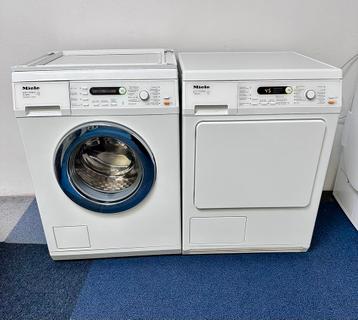 Setje Miele SOFTTRONIC W5825 Wasmachine & Condens Droger beschikbaar voor biedingen