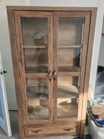 Jysk Jungen Kast met glazen deuren, Ophalen, Gebruikt, Met deur(en), Glas