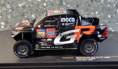 Toyota GR DKR Hilux #226 rally Dakar 2024 1:43 Ixo 1154, Hobby en Vrije tijd, Modelauto's | 1:43, Nieuw, Auto, Overige merken