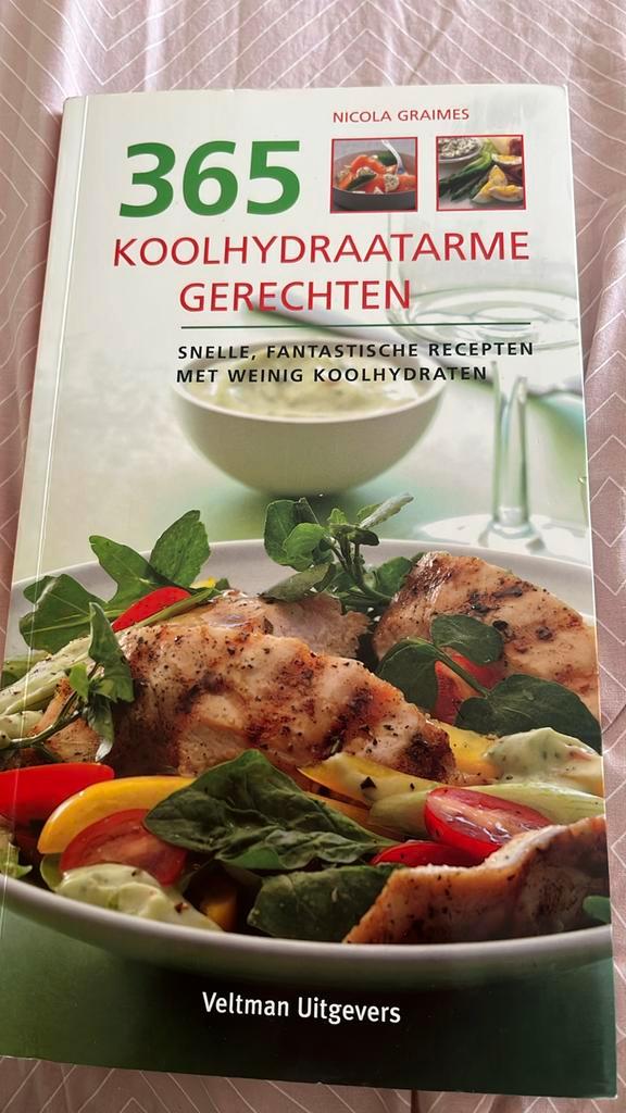 Nicola Graimes - 365 koolhydraatarme recepten, Boeken, Kookboeken, Zo goed als nieuw, Verzenden