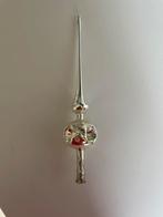 Zilveren vintage kerstboom piek 30 cm hoog, Ophalen of Verzenden, Gebruikt