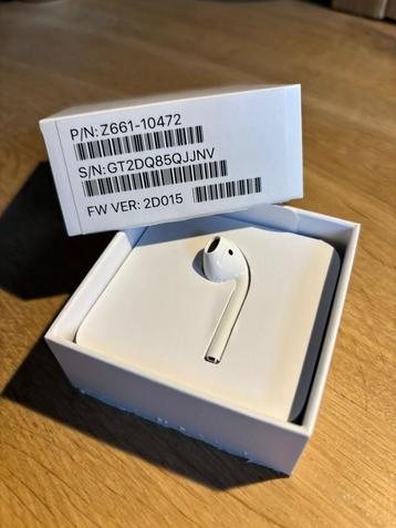 Originele nieuwe Linker Airpod (A2031) 2de generatie beschikbaar voor biedingen