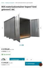 Materiaalcontainer opslagcontainer 4x2 demontabele keet, Ophalen of Verzenden, BOS, ., .