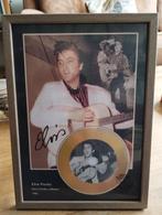 Elvis Presley Ingelijste Foto met Handtekening, Ophalen of Verzenden