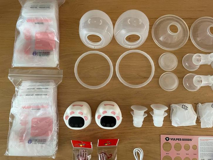 Vulpes Goods Handsfree Dubbele Borstkolf - Nieuw!, Kinderen en Baby's, Babyvoeding en Toebehoren, Gebruikt, Borstkolf, Ophalen of Verzenden