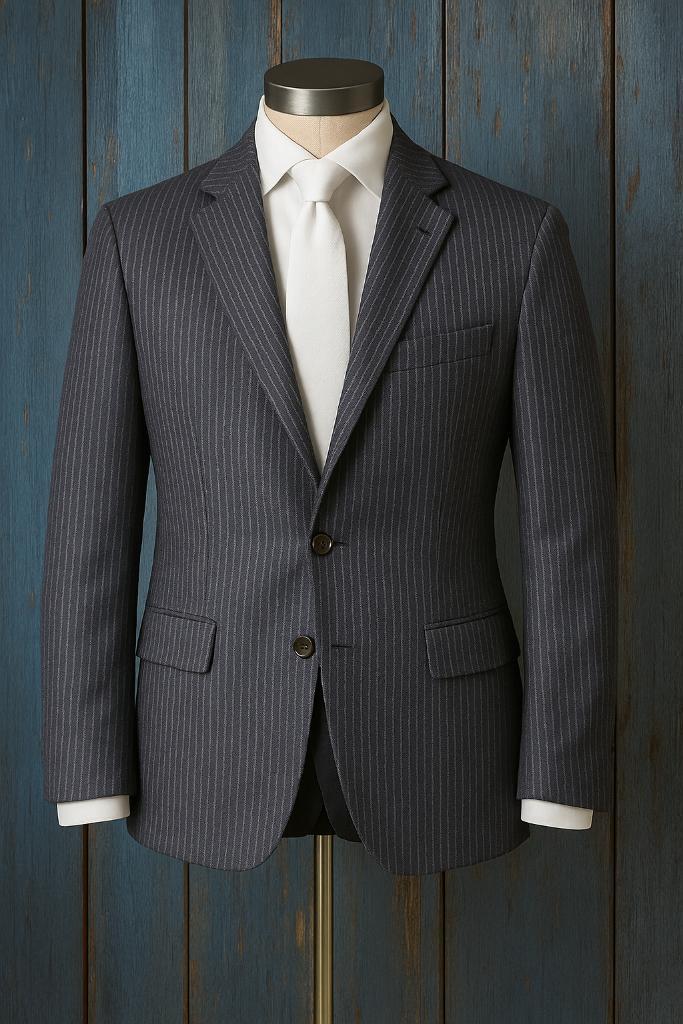 wollen blazer van Oscar Brenthon London maat 56, Kleding | Heren, Kostuums en Colberts, Zo goed als nieuw, Maat 56/58 (XL), Blauw