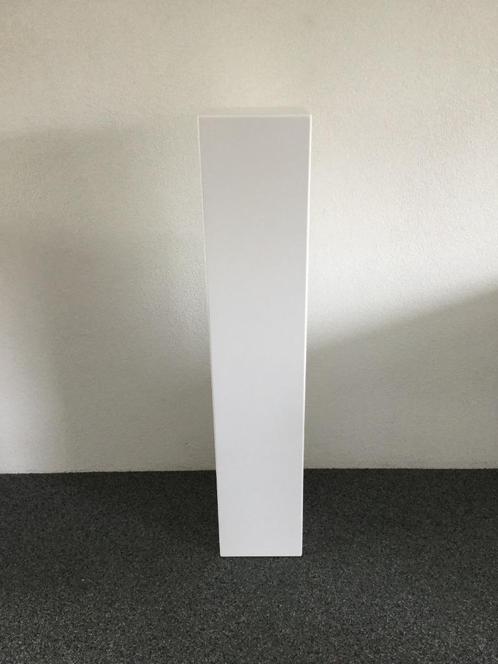 MAATWERK; WITTE ZUIL SOKKEL PILAAR KOLOM CONSOLE 100X20X20CM, Huis en Inrichting, Woonaccessoires | Zuilen en Pilaren, Nieuw, Ophalen of Verzenden