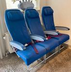 Originele KLM Boeing 747 stoelen, Ophalen of Verzenden, Zo goed als nieuw