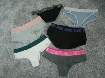 ZES (6) slips van PINK (Victoria's Secret) / NIEUW beschikbaar voor biedingen