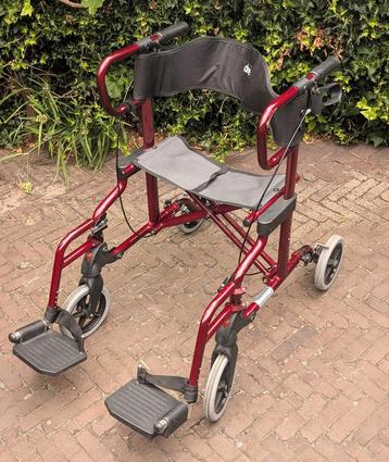 Fraaie en luxe Rollator i.z.g.st. beschikbaar voor biedingen