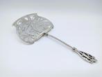 Zilveren aspergeschep, Fa. J.M. van Kempen Voorschoten, 1905, Antiek en Kunst, Antiek | Goud en Zilver, Verzenden, Zilver