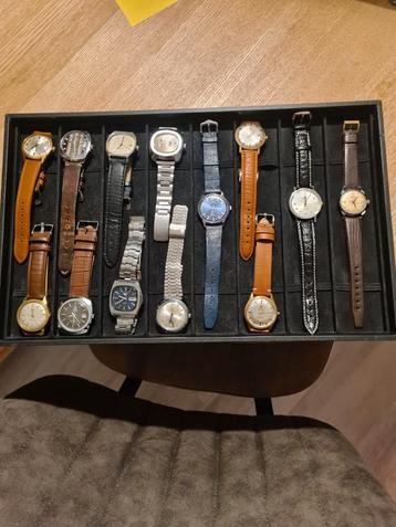Herenhorloges,automatic en opwind,Seiko,Roamer,Fortis,Velona beschikbaar voor biedingen