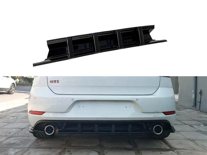 VW Golf 7 GTI Facelift – Achterbumper diffuser, Auto diversen, Tuning en Styling, Ophalen of Verzenden