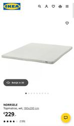 Topper ikea, Ophalen of Verzenden, Zo goed als nieuw, Tweepersoons, 180 cm