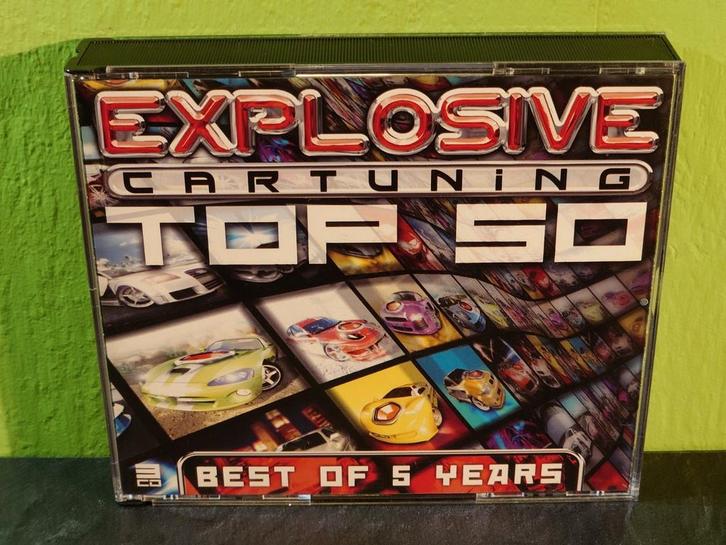 Explosive Car Tuning Top 50 - Best of 5 Years, Cd's en Dvd's, Cd's | Dance en House, Zo goed als nieuw, Ophalen of Verzenden