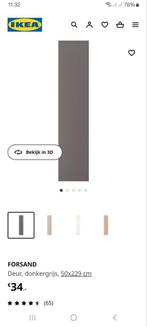 ikea Forsand pax deur, Huis en Inrichting, Kasten | Kledingkasten, 50 tot 100 cm, Nieuw, Minder dan 25 cm, Ophalen of Verzenden