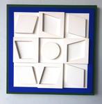 Victor Vasarely- "DYOK" -Houten reliëf-1967-Gesigneerd, Ophalen of Verzenden