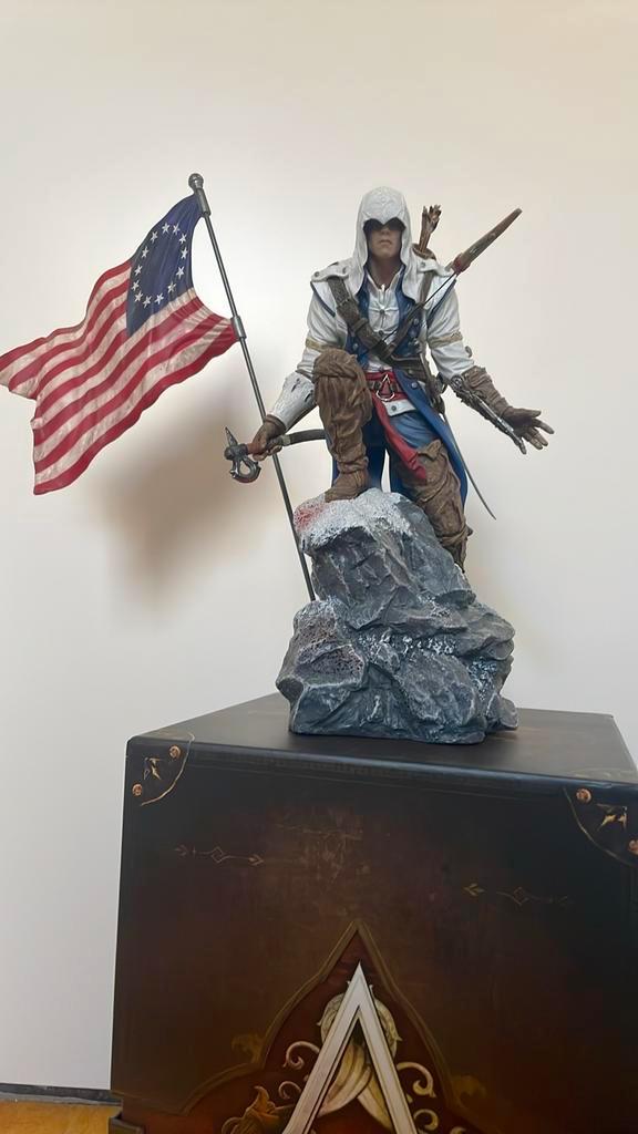 Assassin's Creed III Conner Kenway Statue Limited, Verzamelen, Overige Verzamelen, Zo goed als nieuw, Ophalen of Verzenden