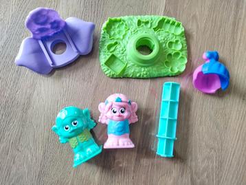 Play Doh klei set "Trolls": geef ze haar van klei en versier beschikbaar voor biedingen