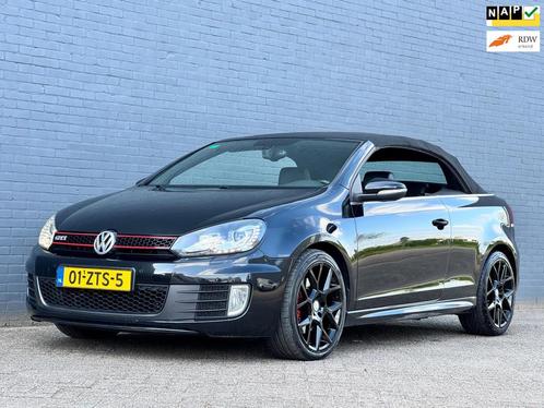 Volkswagen Golf Cabriolet 2.0 TSI GTI|AUT|NAVI|211PK|XENON|L, Auto's, Volkswagen, Bedrijf, Te koop, Golf, ABS, Airbags, Airconditioning