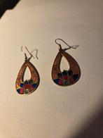 oude cloisonne oorbellen, Overige materialen, Hangers, Overige kleuren, Verzenden