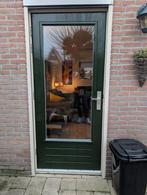 Hardhouten buitendeur 211/92.1, Ophalen, Gebruikt, 80 tot 100 cm, Buitendeur