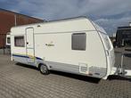 Bürstner Ventana 460 TS bouwjaar 2007 met voortent, Caravans en Kamperen, Caravans, Rondzit, Bedrijf, 4 tot 5 meter, Schokbreker