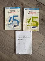 Getal & ruimte wiskunde A. Deel 1, 2 en 3, Boeken, Ophalen, Wiskunde A, HAVO, Zo goed als nieuw