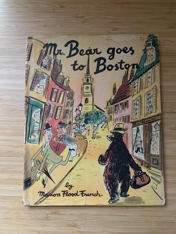 Marion Flood French Mr Bear goes to Boston Engels 1e editie beschikbaar voor biedingen
