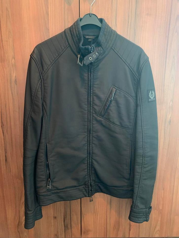 Belstaff H-Racer jack - zgan - maat L, Kleding | Heren, Jassen | Zomer, Zo goed als nieuw, Zwart, Ophalen of Verzenden