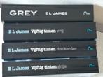 E.L.James trilogie 0a. vijftig tinten grijs, Ophalen of Verzenden, Zo goed als nieuw