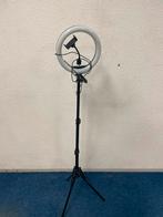 Selfie lamp/ring light, Ophalen, Zo goed als nieuw, Lamp of Flitsset