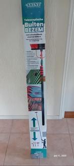 telescopische buitenbezem(ramenwasser), Doe-het-zelf en Verbouw, Glas en Ramen, Ophalen, Zo goed als nieuw, 160 cm of meer