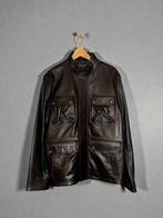 Belstaff donkerbruin bruin competitor leer jas jack maat 52, Ophalen of Verzenden, Nieuw, Maat 52/54 (L), Bruin
