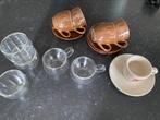 Espressokopjes, 10 stuks, Glas of Glazen, Ophalen of Verzenden, Overige stijlen, Glas