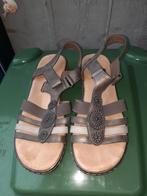 2 paar dames sandalen maat 38, Beige, Zo goed als nieuw, Ophalen