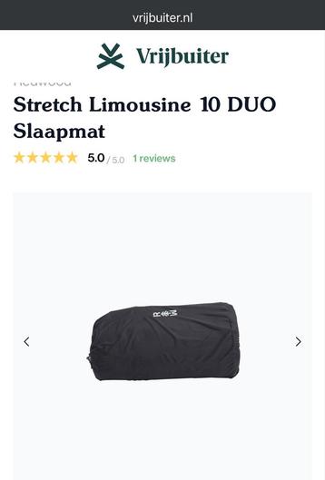 Red Wood stretch Limousine Duo slaapmat - zelfopblaasbaar beschikbaar voor biedingen