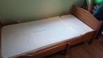 Ikea hout kleurig meegroeibed met matras, Ophalen, Eenpersoons, Overige maten, Hout
