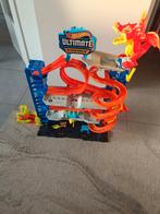 Hot Wheels Draak Ultimate Garage Racebaan, Racebaan, Ophalen of Verzenden, Zo goed als nieuw, Hot Wheels