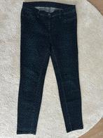 Brax broek 42, (32/32) blauw/zw print, model: Style Spice, Blauw, Maat 42/44 (L), Lang, Gedragen