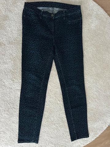 Brax broek 42, (32/32) blauw/zw print, model: Style Spice beschikbaar voor biedingen