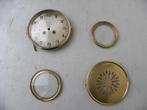 Wijzerplaten, cijferringen, glasdeksels serie 30, Antiek en Kunst, Antiek | Klokken, Ophalen of Verzenden