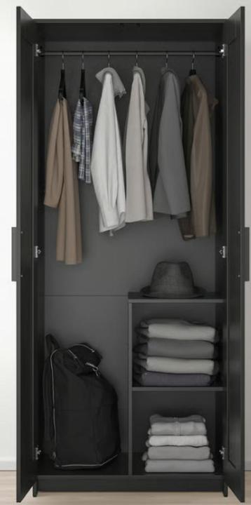 Brimnes Kast Ikea, Zwart beschikbaar voor biedingen
