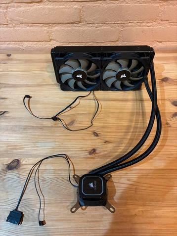 Waterkoeler corsair + cooler master/processor/cpu/koeling beschikbaar voor biedingen