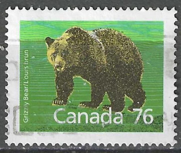 Canada 1989 - Yvert 1082 - Bruine Beer (ST), Postzegels en Munten, Postzegels | Amerika, Gestempeld, Noord-Amerika, Verzenden