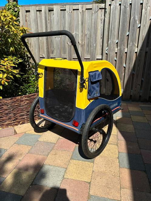 Fietskar grote hond ‘Hafenbande Cabby L’, Fietsen en Brommers, Fietsaccessoires | Aanhangers en Karren, Zo goed als nieuw, Hondenkar