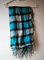 Arafat Sjaal - Keffiyeh - Blauw, Kleding | Dames, Ophalen of Verzenden, Zo goed als nieuw, Sjaal